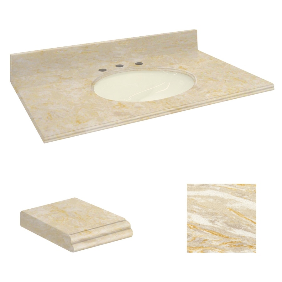 Transolid Marble VT 31x19 BBwl 8Off But M6 in the Bathroom Vanity Tops