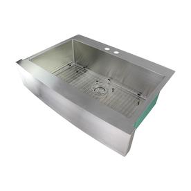 Transolid Diamond 36L x 26W Dual Mount Kitchen Sink