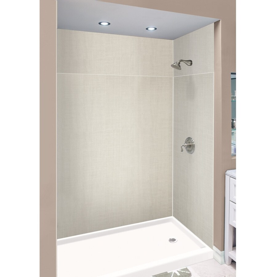 Transolid Expressions Cameo Panel Kit Shower Wall Surround (60-in x 36 ...