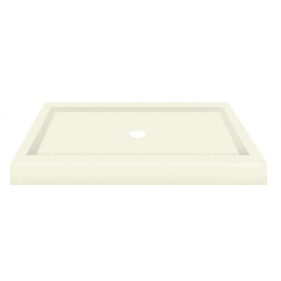 Transolid Decor Biscuit Solid Surface Shower Base 32in W x 48in L