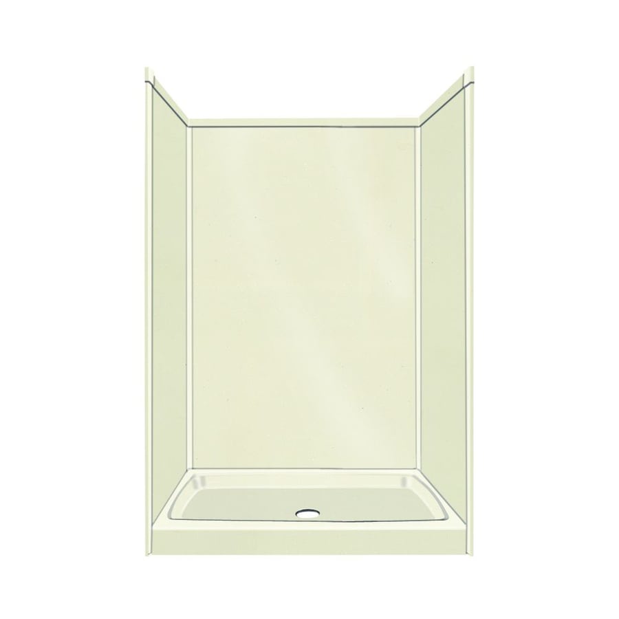 Transolid Decor Decor Biscuit 5Piece Alcove Shower Kit 32in