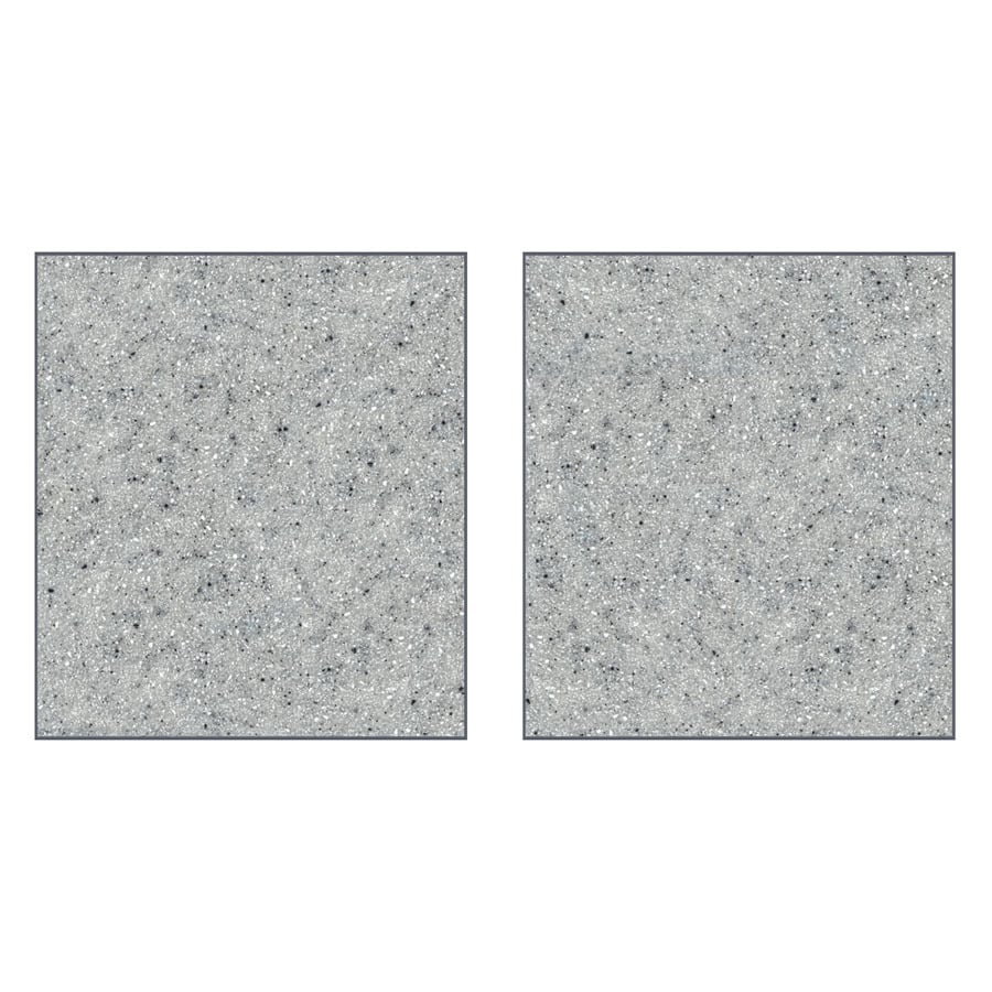 Transolid 7WP-3872-2-B0 Decor Matrix Dusk Panel Kit Shower Wall Surround (0.25-in x 38-in)