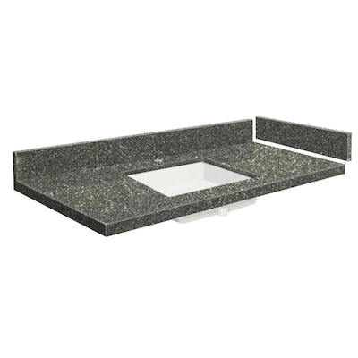 Transolid 42 5 In Greystone Quartz Bathroom Vanity Top At Lowes Quartz Bathroom Vanity Top At Lowes