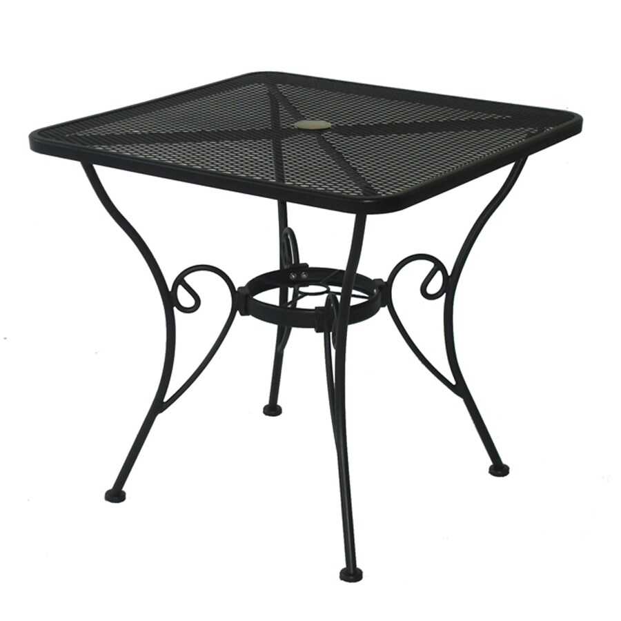 Garden Treasures Woodbridge Square Patio Dining Table At Lowes Com