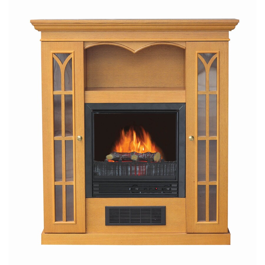 Stay Warm 36 In Golden Oak Electric Fireplace At Com Stay Warm 36 In Golden Oak Electric Fireplace