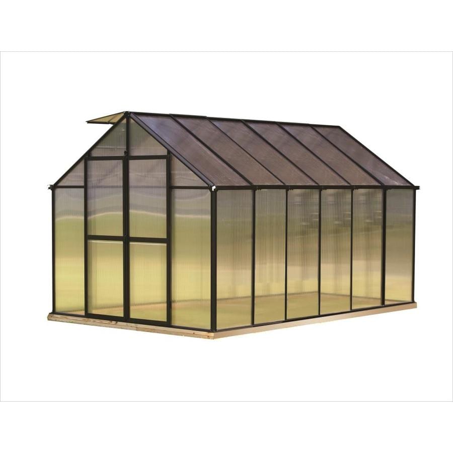Monticello 12.2ft L x 8.1ft W x 7.6ft H Greenhouse Kit at