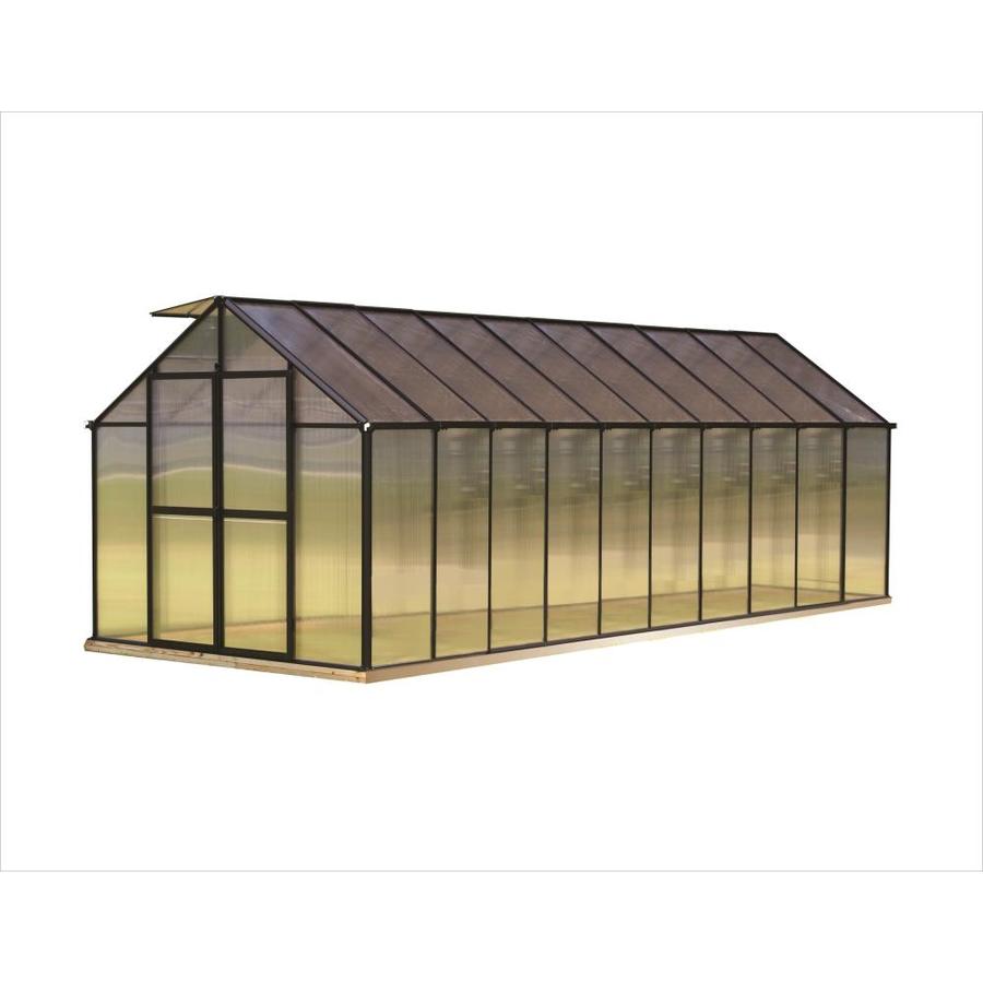 Monticello 20 4 Ft L X 8 1 Ft W X 7 6 Ft H Greenhouse Kit At Lowes Com   608866348023 