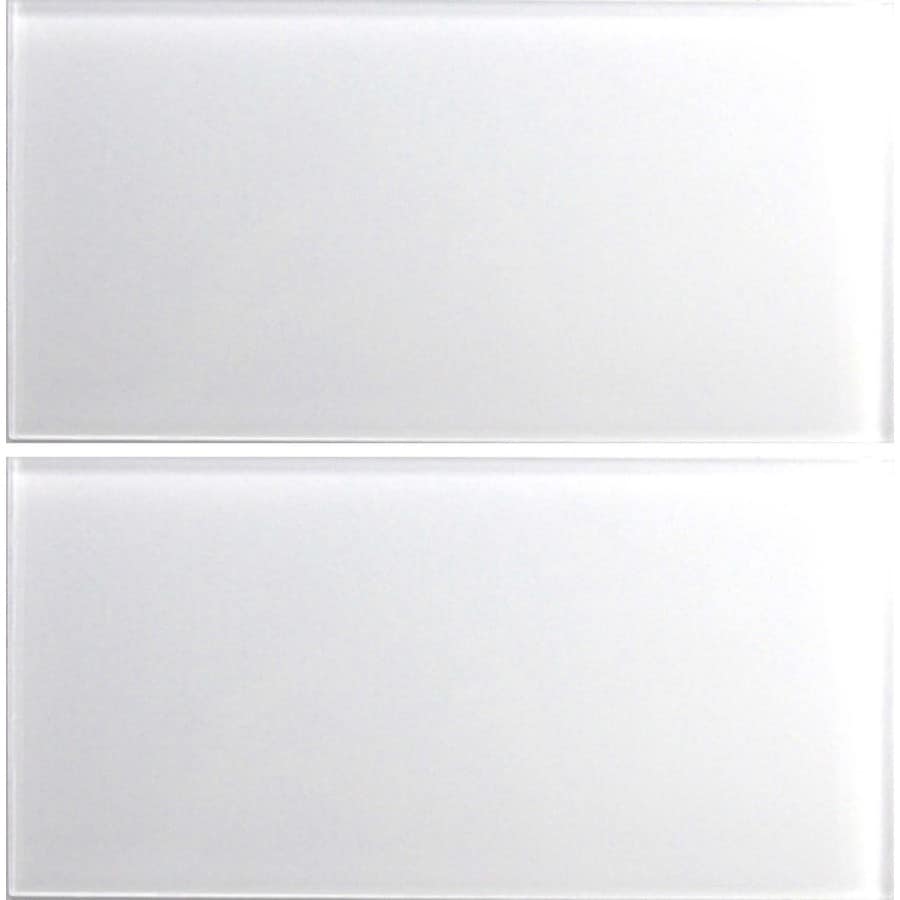 EPOCH Architectural Surfaces 1474 Alpinez Whites Multi-finish Glass Tile (2.41-sq. ft/)