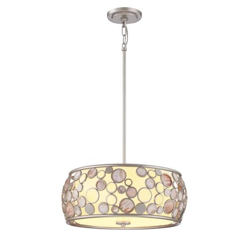 Quoizel Fairgate Silver Multi Light Modern Contemporary Drum Pendant At Lowes Quoizel Fairgate Silver Multi Light Modern Contemporary Drum Pendant At Lowes