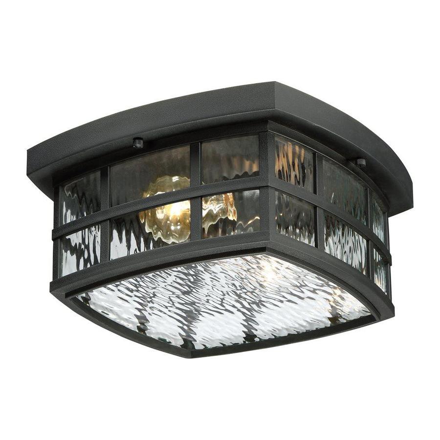 Stainless Steel Quoizel Lighting GAR1612SS Gardner Outdoor Ceiling Light 