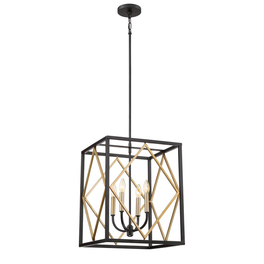 black and gold light fixture