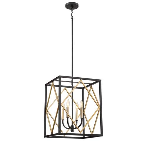Quoizel Platform Black With Gold Pendant Light Transitional - Black Pendant Chandelier Light Quoizel Platform Black With Gold Pendant Light Transitional - Black Pendant Chandelier Light