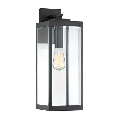 Westover 20 In H Earth Black Medium Base E 26 Outdoor Wall Light Outdoor Wall Lights Light Shaped Ball Bulb Base E27 E26 Material Aluminum Glass Included Or Not Style Antique Industrial