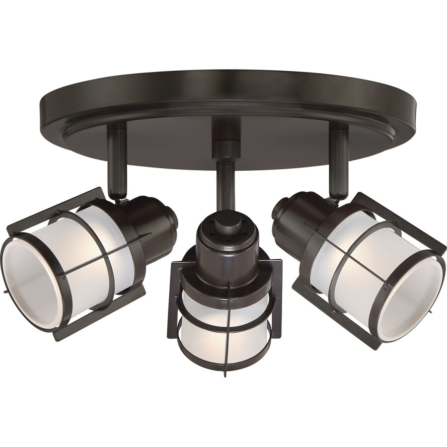  WNS1610WT Winside 11.75-in Bronze Integrated LED Flush Mount Light