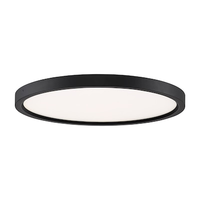 Quoizel Outskirt 15-in Oil Rubbed Bronze Modern/Contemporary Integrated LED Flush Mount Light Quoizel Outskirt 15-in Oil Rubbed Bronze Modern/Contemporary Integrated LED Flush Mount Light