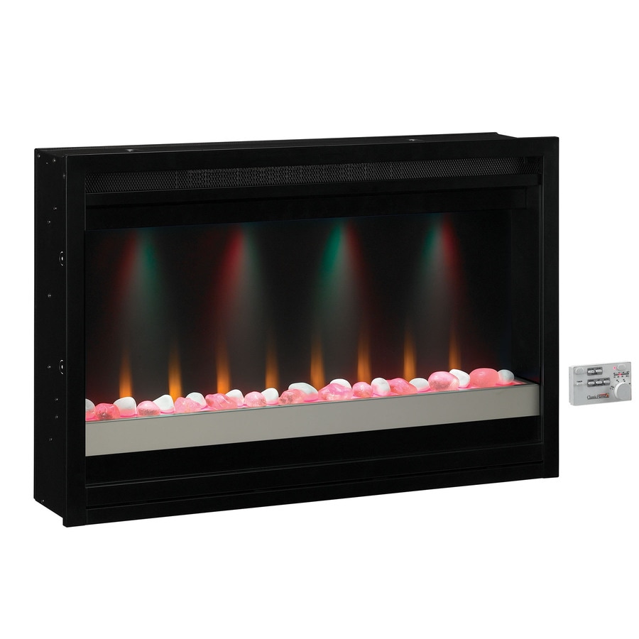 Black Fireplace Insert