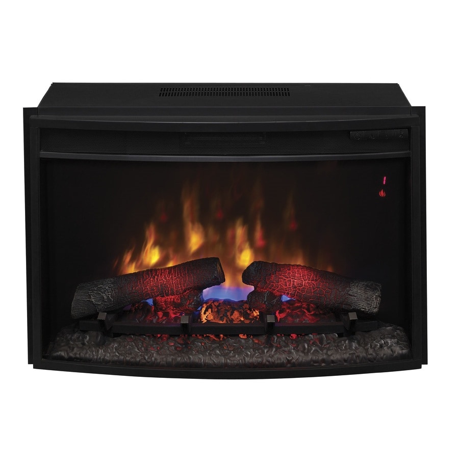 ClassicFlame 27in Black Electric Fireplace Insert at