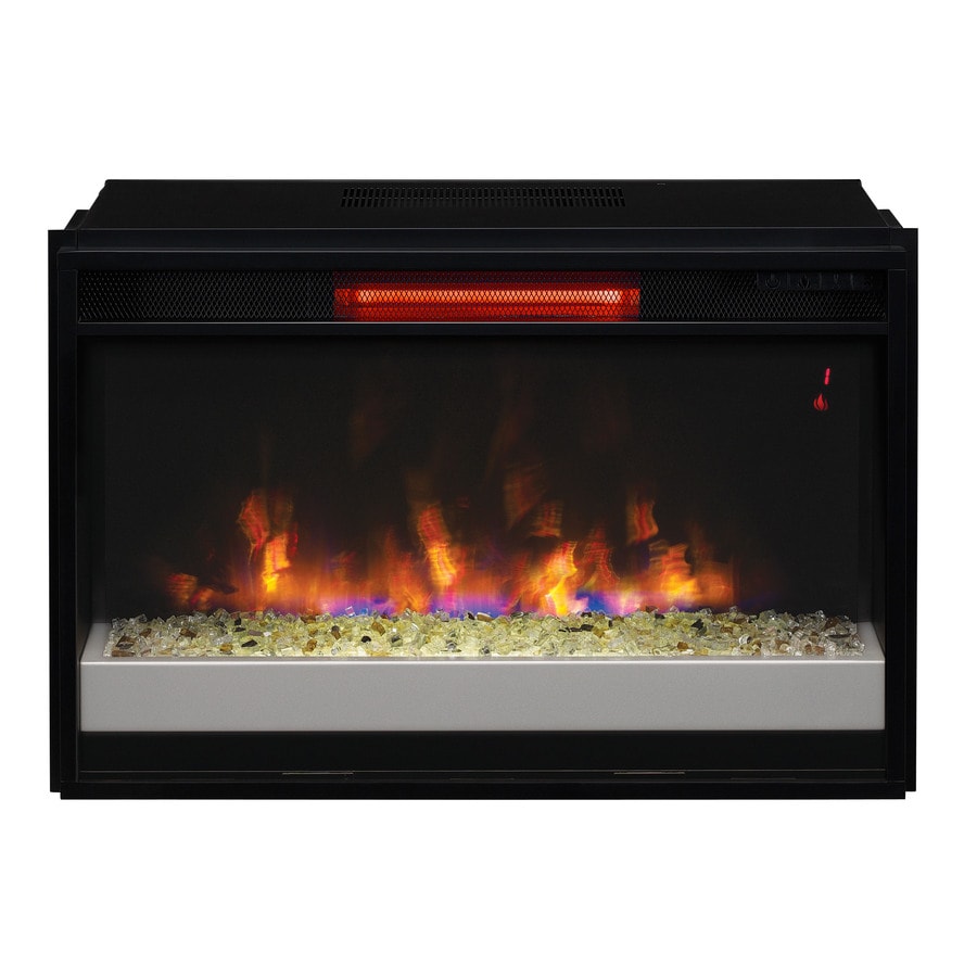 ClassicFlame 27in Black Electric Fireplace Insert at