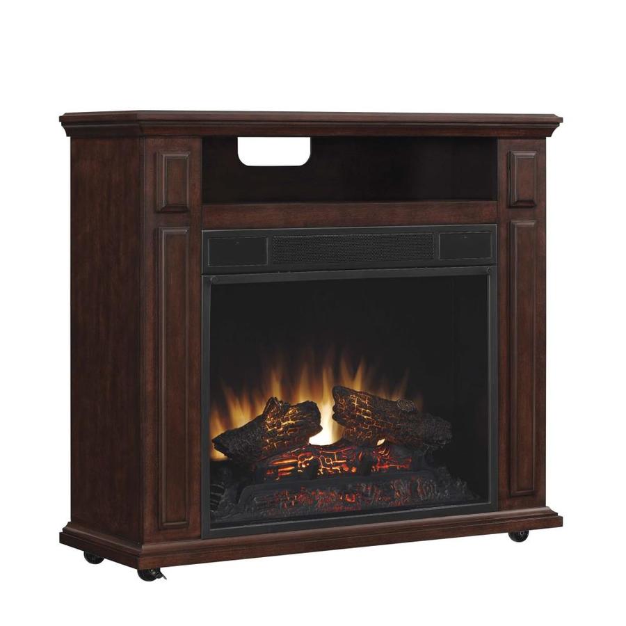 shop duraflame 31 5 in w 5200 btu cherry wood and wood veneer