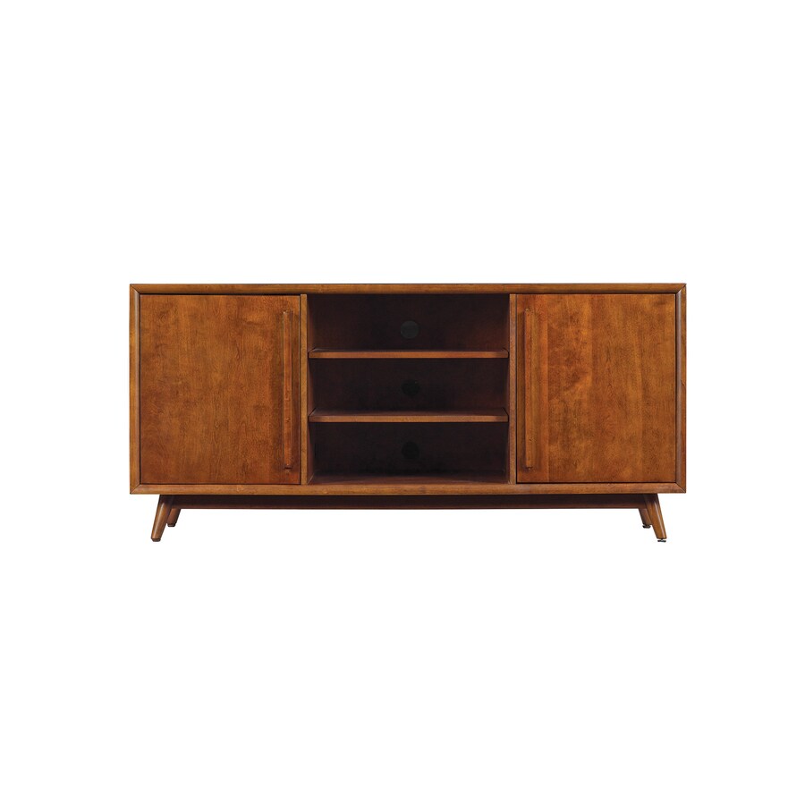 Bell'O Leawood Mahogany Cherry TV Cabinet at Lowes.com