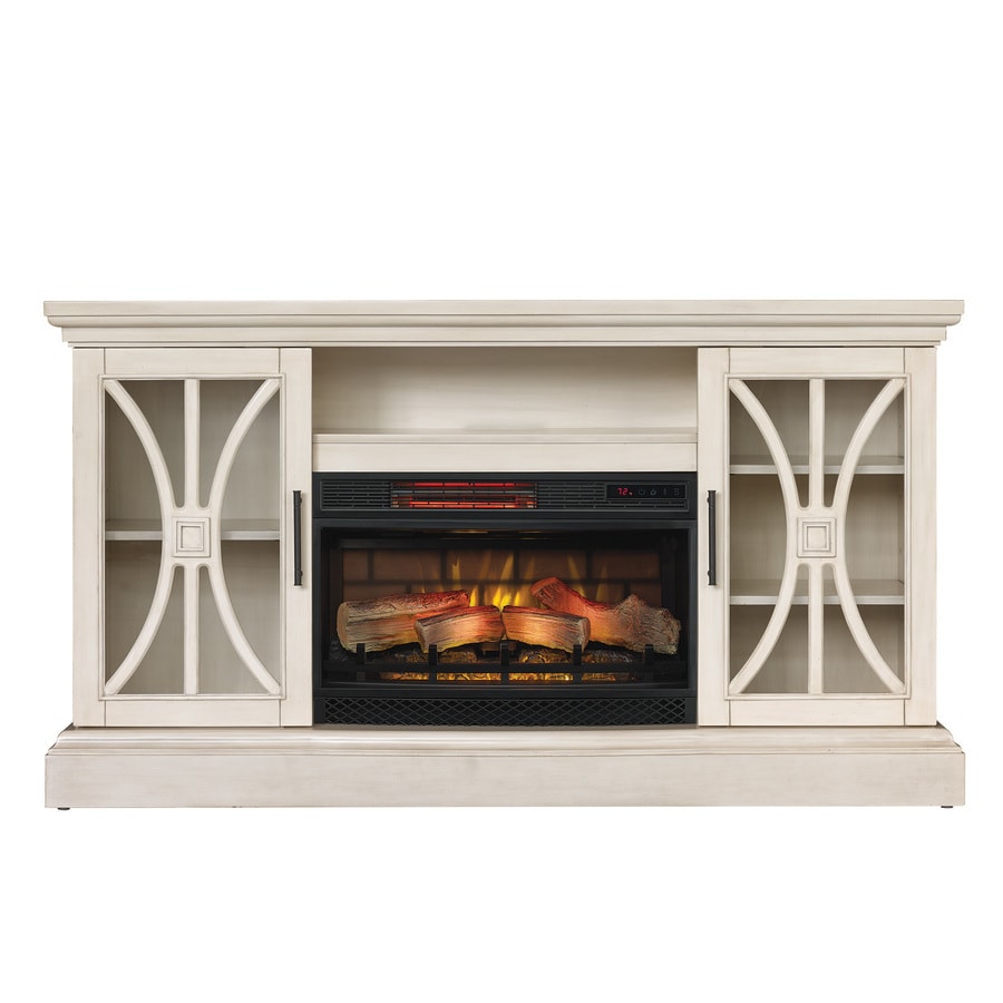 Duraflame 62 In W Weathered White Infrared Quartz Electric