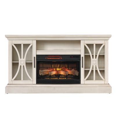 Duraflame 62 In W Weathered White Infrared Quartz Electric