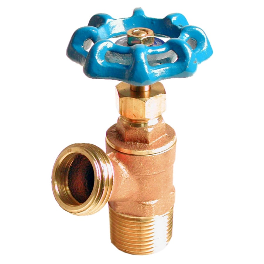 AMERICAN VALVE 1.97-in L 1/2-in Mnpt Brass Boiler Drain Valve at Lowes.com