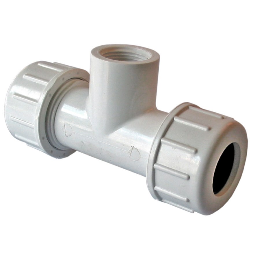 AMERICAN VALVE P230 1" 1" PVC Compression Tee