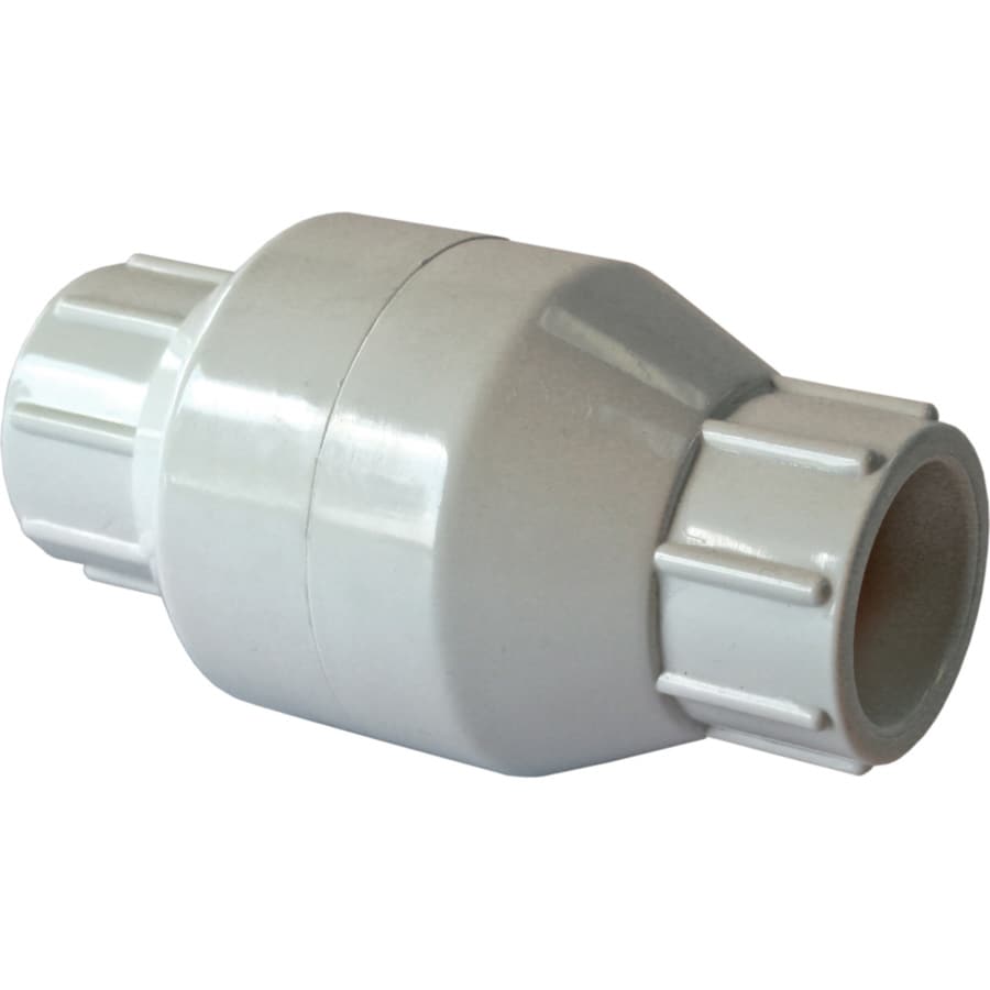 AMERICAN VALVE Pvc Sch 40 3/4-in Socket In-line Check Valve at Lowes.com