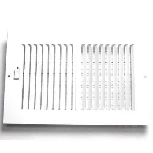 Accord Ventilation White Aluminum Sidewall/Ceiling ...