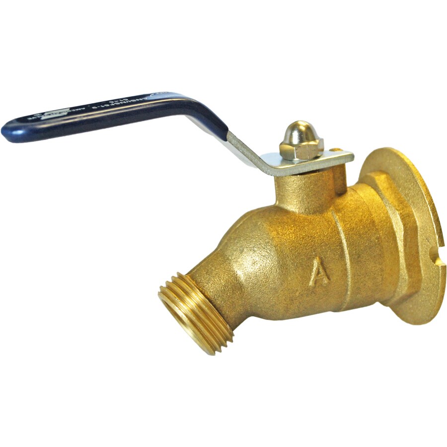 AMERICAN VALVE 4.6-in L 3/4-in Female Brass Sillcock Valve at Lowes.com