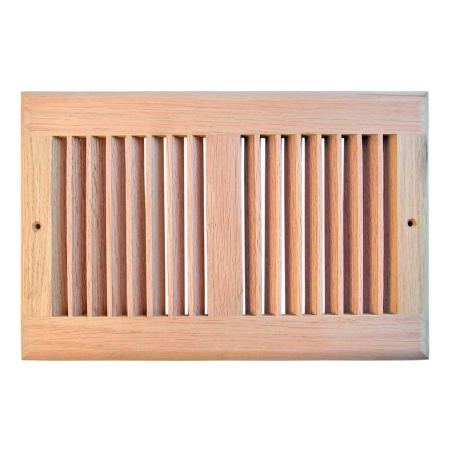 Accord 6in x 12in Unfinished Wood Return Grille at