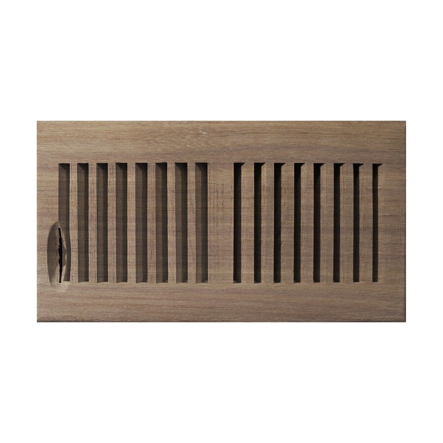 Accord 4in x 12in Unfinished Wood Floor Register at