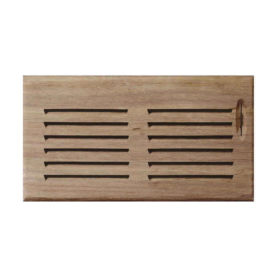 Accord 4in x 12in Unfinished Wood Floor Register at