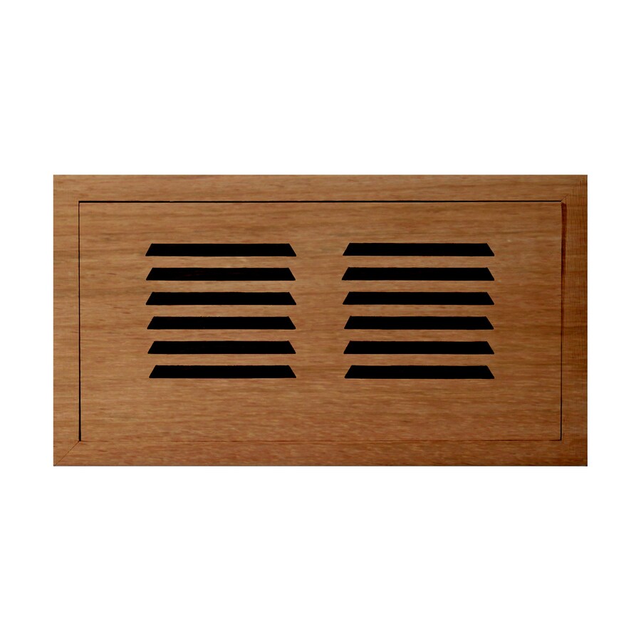 Accord 4in x 10in Unfinished Wood Floor Register at