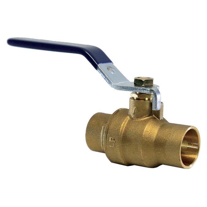 AMERICAN VALVE Brass 3/4-in Copper Sweat Ball Valve in the Ball Valves