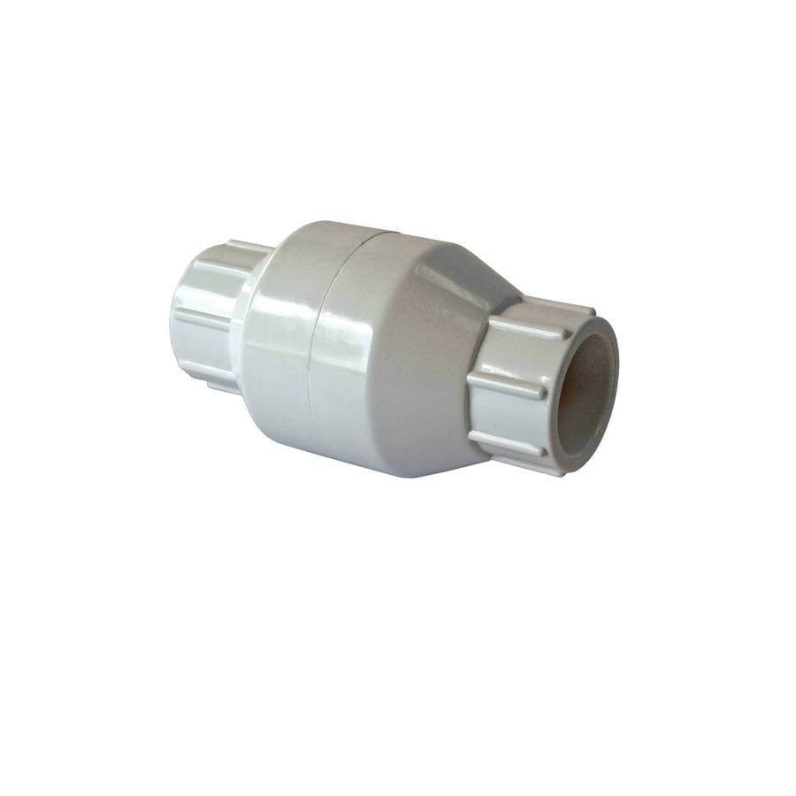 AMERICAN VALVE P32S1 1-in Socket PVC x Socket PVC PVC Sch 40 In-line check valve