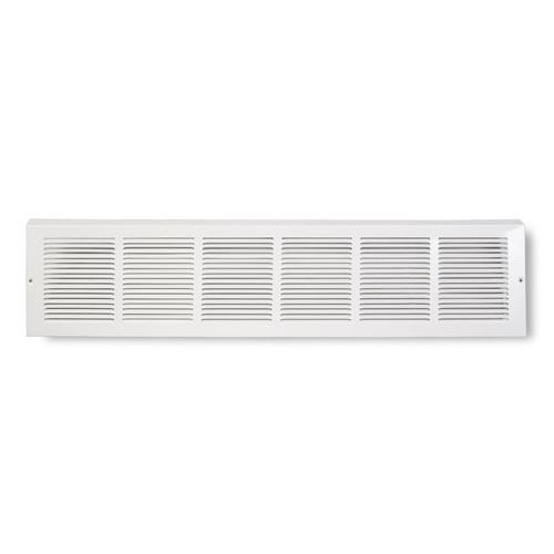 White Steel Louvered Sidewall Ceiling Grilles Rough Opening 8 In X 30 In Actual 8 84 In X 31 75 In