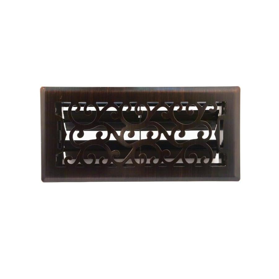 Accord Select Charleston Oil Rubbed Bronze Steel Floor Register Accord Select Charleston Oil Rubbed Bronze Steel Floor Register Duct Opening 4