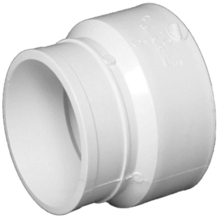 Charlotte Pipe 4-in x 4-in PVC Schedule 40 Spigot Cast-Iron Adapter 4 Schedule 40 Pvc Pipe Inside Connector