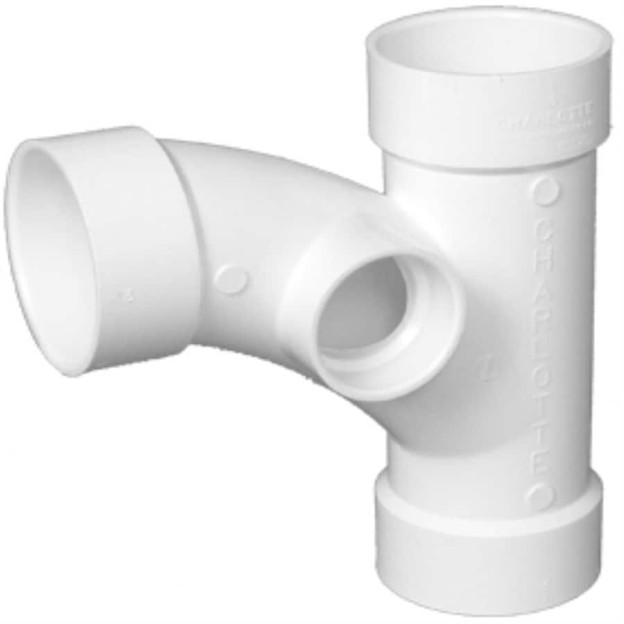 Shop Charlotte Pipe PVC Combo Wye Fitting at Lowes.com