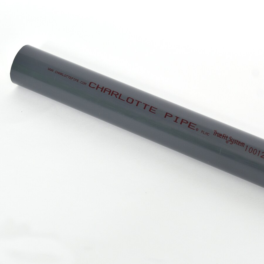 Shop Charlotte Pipe 6 In X 20 Ft 280 Psi Pvc Pipe At 