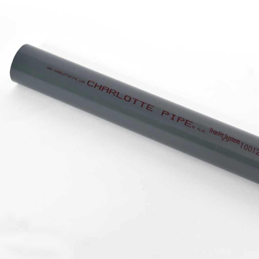 Charlotte Pipe 1 in x 10 ft 630 Schedule 80 PVC Pipe at 