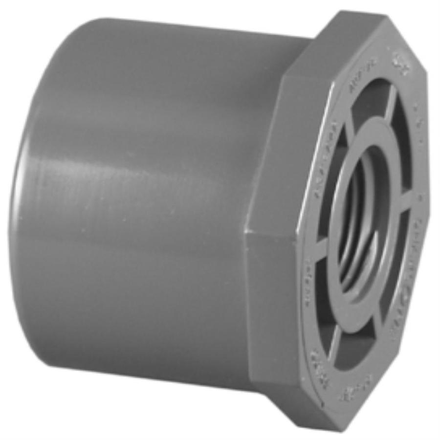Charlotte Pipe 1-in x 3/4-in dia PVC Sch 80 Bushing at Lowes.com