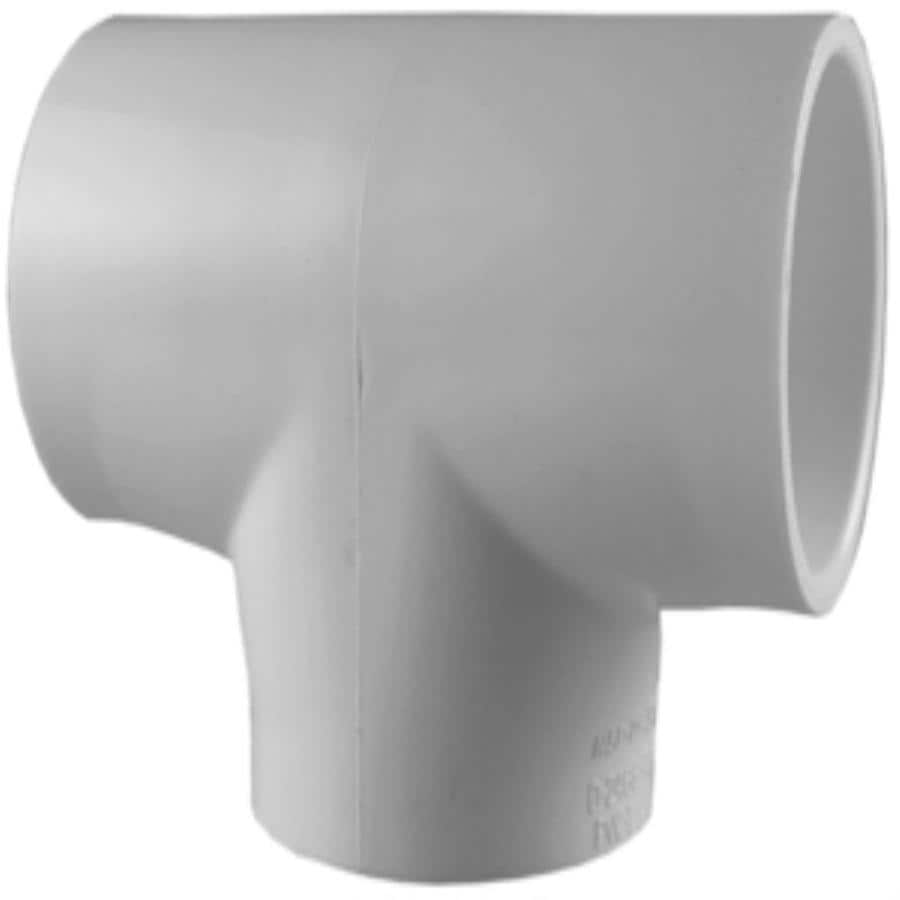 Charlotte Pipe 1-in x 1-in x 1-in dia Tee PVC Fitting (5-Pack)