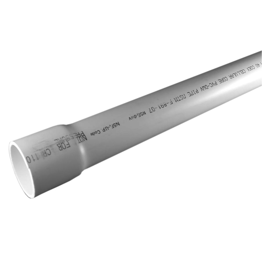 Charlotte Pipe 1-1 2-in X 10-ft Sch 40 Pvc Dwv Pipe At Lowes.com