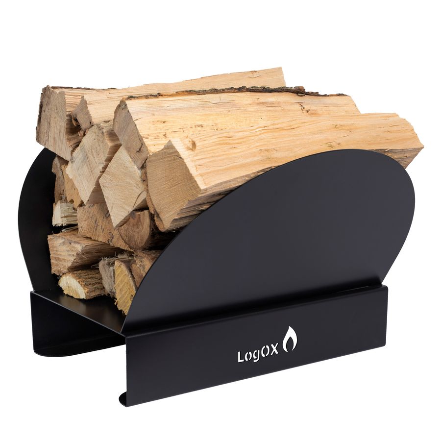 Logox 4 5 In X 12 In X 18 In Steel Adjustable Firewood Rack At
