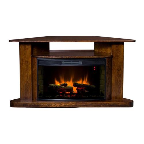 Topeka Innovative Concepts 60-in W Oak Infrared Quartz ... on Electric Fireplace Stores Near Me id=98534