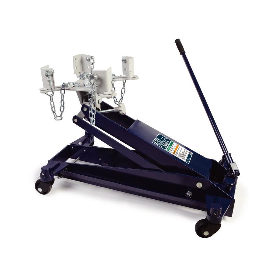 TCE Blue Steel Hydraulic Transmission Jack at Lowes.com