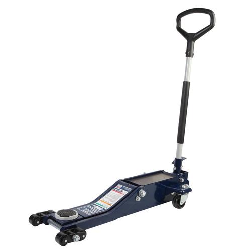 TCE Blue Steel Hydraulic Low profile floor Jack in the Jacks department